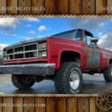1987 GMC V1500 2dr 4WD, LB Pickup Truck, Chevrolet 350, 700R, AC, DRIVES,