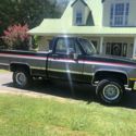 1987 GMC V1500 Pickup Black 4WD Automatic V1500