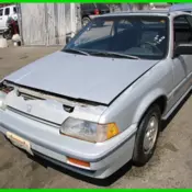 1987 Honda Civic CRX 1.5 L 4 Cylinder NO RESERVE