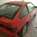 1987 Honda Civic Hatchback 1500 CRX SI Parts car