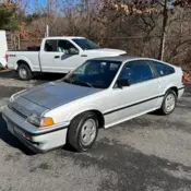 1987 Honda CRX Si 1.5L Engine 5-speed Transmission 57K Miles Fresh Paint