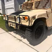 1987 Hummer H1 Brown slant back