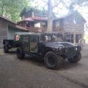 1987 HUMMER Marvel Agents of Shield Ambulance and Trailer