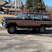 1987 Jeep Grand Wagoneer SUV Red