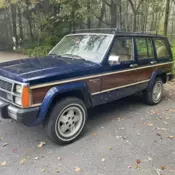 1987 Jeep Wagoneer Blue LIMITED