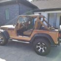 1987 Jeep Wrangler 2 Dr Gold