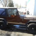 1987 Jeep Wrangler Brown