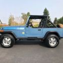 1987 jeep wrangler from southern texas rot free medium blue hard to find