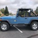 1987 jeep wrangler from southern texas rot free medium blue