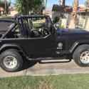 1987 Jeep Wrangler SUV Black 4WD Manual