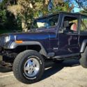 1987 Jeep Wrangler SUV Blue 4WD Manual SPORT