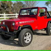 1987 Jeep Wrangler YJ, Automatic, 6Cyl, AC, NO RESERVE