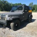 1987 Jeep Wrangler YJ black