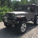 1987 JEEP WRANGLER YJ RUST FREE V-8 ON 20 INCH WHEELS PROJECT CRAWLER ALL NEW