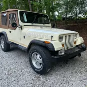 1987 jeep wrangler YJ with only 72k miles