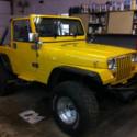 1987 JEEP YJ WRANGLER Frame off resotration