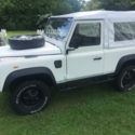 1987 LAND ROVER DEFENDER 90 Turbo Diesel Convertible. Rare factory soft top.