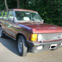 1987 Land Rover Range Rover Classic 3.9L V-8 Auto, Cassis Red, Gray leather RARE