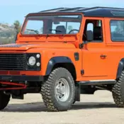 1987 Landrover Defender 90 280,261 Miles Orange  2.5