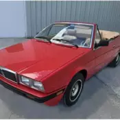 1987 Maserati Biturbo Spyder Zagato convertible
