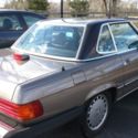 1987 Mercedes 560 SL  - Desert Taupe with Bison Brown Hardtop