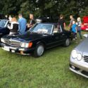 1987 Mercedes 560 SL with 2 tops Dark Blue,light grey leather interior,