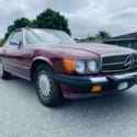 1987 Mercedes 560SL, Desert Red with Grey leather interior