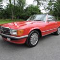 1987 Mercedes 560SL Euro LOOK Excellent Condition 88K mi Private Sale NO RESERVE