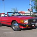 1987 Mercedes 560SL Roadster, New Soft Top, Michelins, Rear Seat, Euro Headlight