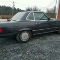 1987 Mercedes 560SL W107 DB199 Black Pearl Metalllic with Anthracite Leather