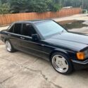 1987 Mercedes-Benz 190-Series Sedan Black RWD Automatic E 2.3