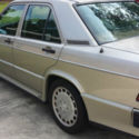 1987 MERCEDES BENZ 190E 2.3 - 16V  5 SPD, SMOKED SILVER, COSWORTH ENGINE