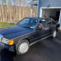 1987 Mercedes-Benz 190E Sedan Black RWD Automatic E 2.3