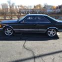 1987 Mercedes-Benz 500-Series Black exterior gold interior