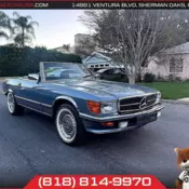 1987 Mercedes-Benz 560 Series, Blue with 127,288 Miles available now!