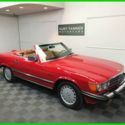 1987 MERCEDES BENZ 560 SL CONVERTIBLE.  2 OWNERS. 72K ORIGINAL MILES. SUPERB