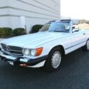 1987 Mercedes-Benz 560 SL Convertible White Serviced Rare Find Stunning Classic