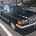 1987 Mercedes Benz 560SEL Black on Black Leather FL Car Original