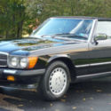 1987 Mercedes Benz 560SL 1 Owner 17,018 Miles Black Pearl Met. Alpaca Interior!