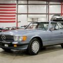 1987 Mercedes-Benz 560SL  24076 Miles Diamond Blue Convertible 5.6L V8 4-Speed A