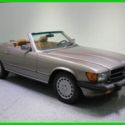1987 MERCEDES BENZ 560SL 5.6L V8 EURO HEADLIGHTS AUTOMATIC BOTH TOPS CLEAN TITLE