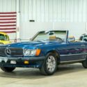1987 Mercedes-Benz 560SL  80299 Miles Nautical Blue Metallic Convertible 5.6L V8