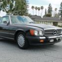 1987 Mercedes Benz 560SL, Black with Grey interior