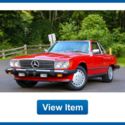 1987 Mercedes Benz 560SL Convertible Hard Soft Top SERVICED  Rear Seat carfax!
