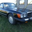1987 Mercedes Benz 560SL -only 83K Miles -Black with Gray Leather