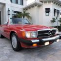 1987 Mercedes-Benz 560SL Roadster Low Miles Great Colors Florida Both Tops