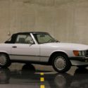 1987 Mercedes-Benz SL-Class 560-Class 560 SL 38000 Miles White  5L NA V8 single