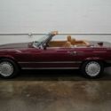 1987 Mercedes-Benz SL-Class 560SL 30,638 Miles Cabernet Red Metallic Convertible