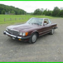 1987 MERCEDES SL 2 Dr CONVERTIBLE 91K ORIGINAL 3 OWNER CLEAN CAR FAX NO RESERVE