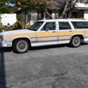1987 Mercury Grand Marquis Colony Park Station Wagon Runs Good AS IS SALE